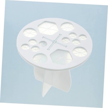 2 держателя для кистей для макияжа Подставка для чистки кистей Cosmetiquera Uc