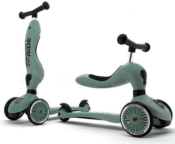 Детский самокат 2-в-1, Scoot and Ride, трехколесный, возраст 1-5 лет.