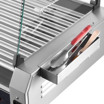 VEVOR Elektryczny 30 Hot Dog 11 rolkowy komercyjny grill kuchenka maszyna 2200W