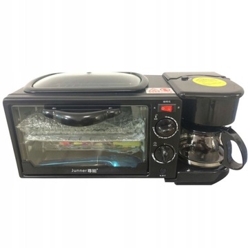 Мини-духовка МИНИ СВЧ С КОФЕ 1050 Вт 0 л черная