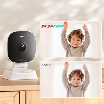 Уличная IP-камера наблюдения Wi-Fi 3MP 2K