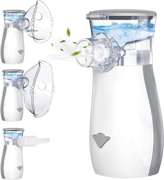AU YAT UN209 Inhalator Siateczkowy Mesh Nebulizer ZESTAW