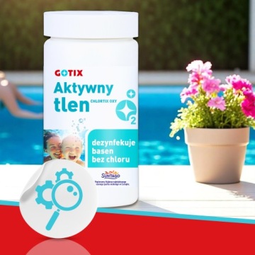 Активный кислород для плавательных бассейнов джакузи SPA Химия для бассейнов без таблеток хлора 1KG