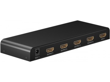 Rozgałęźnik HDMI 1.4 aktywny 1 wejście / 4 wyjścia (4K @ 30 Hz)