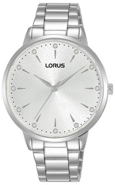 DAMSKI SREBNRY ZEGAREK LORUS FASHION RG231TX9 WR50