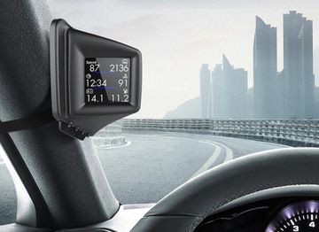 Дисплей индикатора GPS-спидометра +OBD2