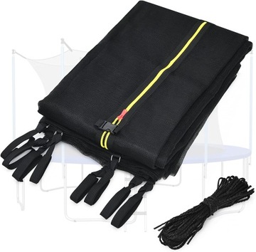 Siatka do trampoliny 14FT 180 cm czarna PE