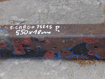 EUROCARGO 91-02 РАМА ПРАВАЯ 550x18CM 17,5 #129