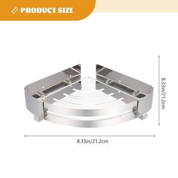 Полка для ванной комнаты Угловые настенные полки для ванной комнаты