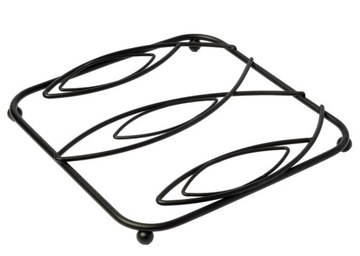 PODKŁADKA pod GARNEK Podstawka METALOWA Kwadratowa