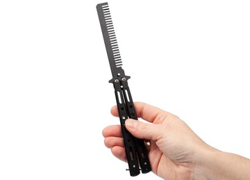 ТРЕНИРОВОЧНЫЙ НОЖ БАБОЧКА ТРЕНИРОВОЧНЫЙ ГРЕБЕНЬ БАБОЧКА