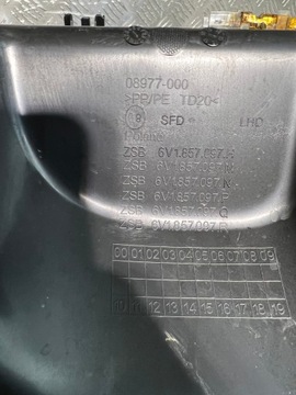 SKODA FABIA III SCHOWEK PASAŻERA PRAWY EUROPA