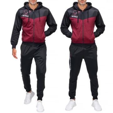 TR018P-34 r. L GIVOVA VISA MĘSKI KOMPLET DRESOWY