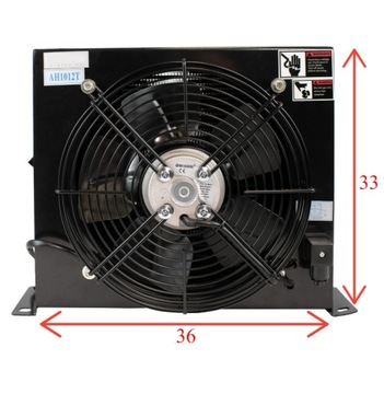 Радиатор гидравлического масла 100л + термостат 230В