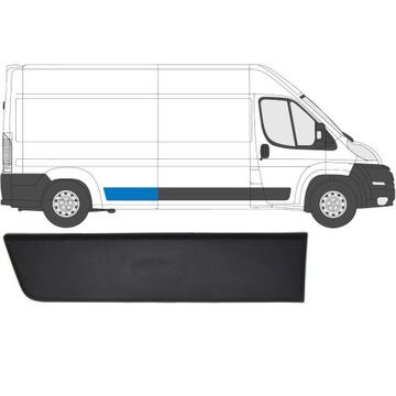 Listwa przed kołem tył Ducato Boxer Jumper 2006-