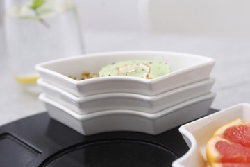 Zestaw do Fondue Topienie Czekolady Porcelana Podgrzewacz Na Świeczkę