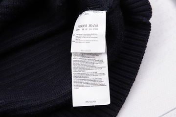 ARMANI JEANS SWETER MESKI WEŁNIANY PREMIUM SM