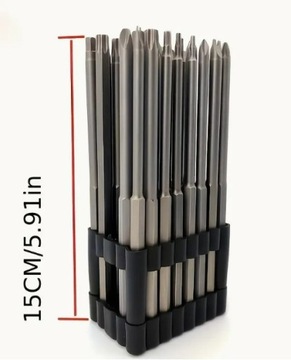 ZESTAW BITÓW UDAROWYCH KOMPLET KOŃCÓWEK DO WKRĘTARKI DŁUGIE BITY 32szt