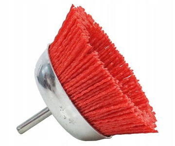 SZCZOTKA DOCZOŁOWA WIERTARKĘ 100MM NYLONOWA NYLON