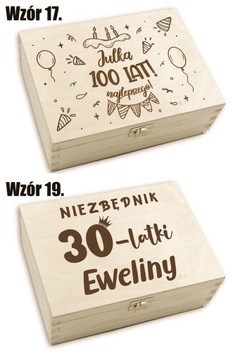 Коробка должен -день рождения день рождения 18 30 40 50