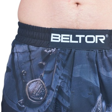 ШОРТЫ BELTOR СПОРТИВНЫЕ ТРЕНИРОВОЧНЫЕ GLADIATOR MMA KICKBOXING LIGHT, размер M