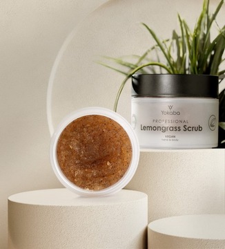 YOKABA LEMONGRASS SCRUB ПИЛИНГ ДЛЯ РУК И ТЕЛА С ЛИМОНГРАССОМ 200 Г