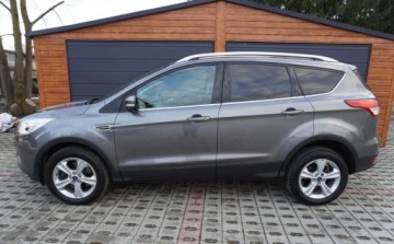 Ford Kuga II SUV 2.0 Duratorq TDCi 163KM 2014 Ford Kuga Bezwypadkowy Serwisowany 1-Wlasciciel Navi Pdc Alu 4X4 163KM Pie, zdjęcie 2