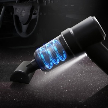 Мощный автомобильный пылесос, портативный, беспроводной, со светодиодной подсветкой