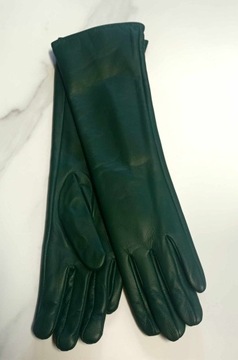 ДЛИННЫЕ КОЖАНЫЕ ПЕРЧАТКИ РАЗМЕР M