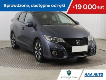 Honda Civic IX Tourer 1.8 i-VTEC 142KM 2015 Honda Civic 1.8 i-VTEC, Salon Polska