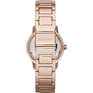 Zegarek damski DKNY różowe złoto bransoleta NY2210