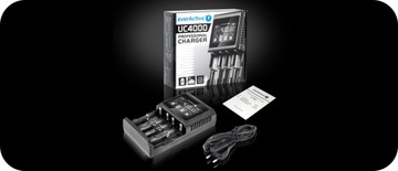 UC-4000A ПРОФЕССИОНАЛЬНОЕ УНИВЕРСАЛЬНОЕ зарядное устройство на 4 аккумулятора