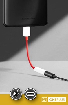ORYGINALNY ADAPTER AUDIO DO OnePlus MiniJack 3.5mm DO USB TYP C