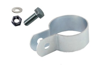 OBEJMA OKRĄGŁA OCYNKOWANA FI 42 MM KOMPLET