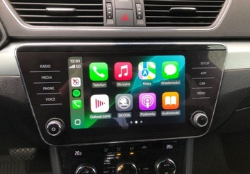 Skoda Superb III Kombi 2.0 TDI 150KM 2018 Skoda Superb Superb 2.0TDI 150KM Style DSG7 Salon PL FV23 Apple Car P, zdjęcie 13