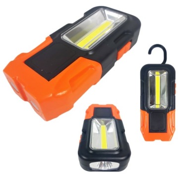 LATARKA LED COB MINI LAMPA Z HAKIEM MAGNES