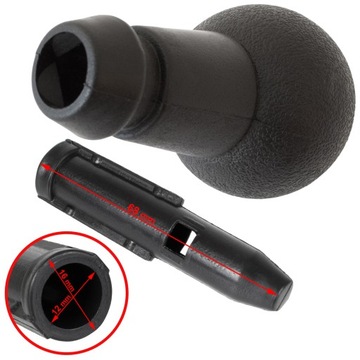 РУЧКА ПЕРЕКЛЮЧЕНИЯ ПЕРЕДАЧ ДЛЯ PEUGEOT 307 CITROEN C3 C4