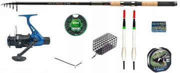 НАБОР ПЛАВАЮЩЕЙ УДОЧКИ И КАТУШКИ JAXON