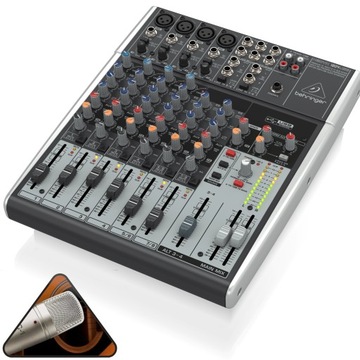 XENYX 1204USB – 12-kanałowy Mikser Analogowy Interfejs Audio USB Behringer