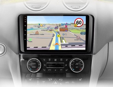 Radio Android GPS MERCEDES W164 WiFi ML GL 6/128