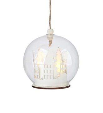 Dekoracja stołowa lampion kula LED 0,06W MYREN