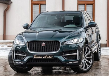 Jaguar F-Pace SUV 3.0 TDV6 300KM 2016 Jaguar F-Pace 3.0D R-Sport 300KM Skora Navi Ledy Full Po Serwisie Gwaranc, zdjęcie 4