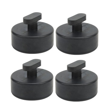 4PCS Jack Point Support Pad Pucks Rubber Larger Static Friction Replacement