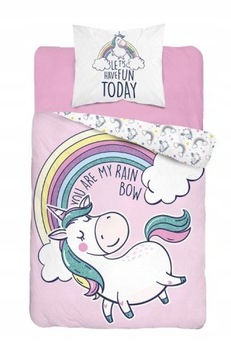 140X200 POŚCIEL MŁODZIEŻOWA UNICORN JEDNOROŻEC