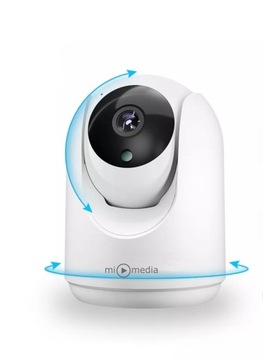 БЕСПРОВОДНАЯ ВНУТРЕННЯЯ ПОВОРОТНАЯ IP-КАМЕРА НЕТ WiFi 4X ZOOM 3MPx 3MP