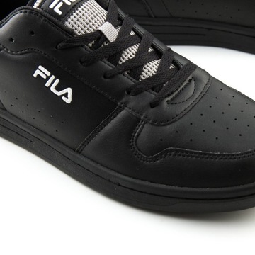 Buty FILA NETFORCE męskie tenisówki trampki sneakersy czarne ekoskóra r. 45