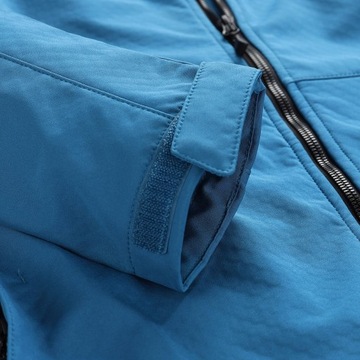 ALPINE PRO Kurtka trekkingowa męska softshell 8000 Merom niebieski r.L