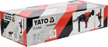 БУРОВАЯ СТАНКА YATO КОРОНОЧНАЯ ПИЛА ДЛЯ БЕТОНА 2200W YT-81980