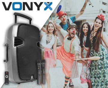 Активный динамик 15 дюймов BT 700 Вт MP3 2 микрофона UHF USB