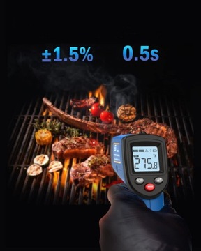 BENETECH PYROMETRIC -50 +400°C РЕГУЛИРОВКА ВЫБРОСОВ